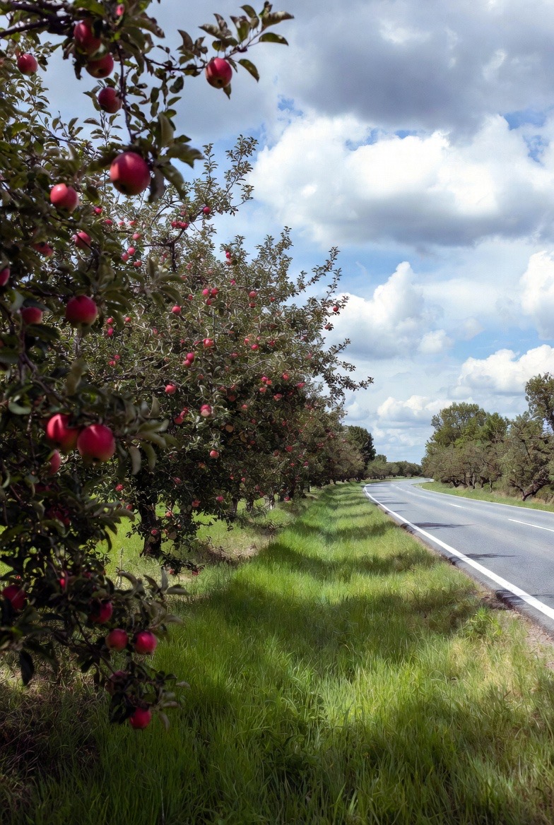 Edible landscaping along highways – trees, fruit, and food security